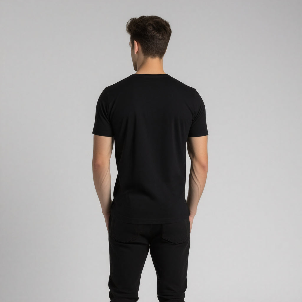 Unapologetically Unique Black Supima Cotton T-Shirt - Zrech Streetwear