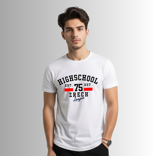 Highschool 75 Zrech League Classic Crew Neck T-Shirt
