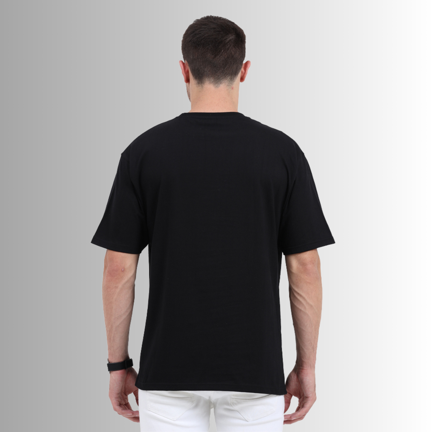 Stylish Oversized Anime Graphic T-Shirt | Premium Black Cotton Tee | Zrech Streetwear