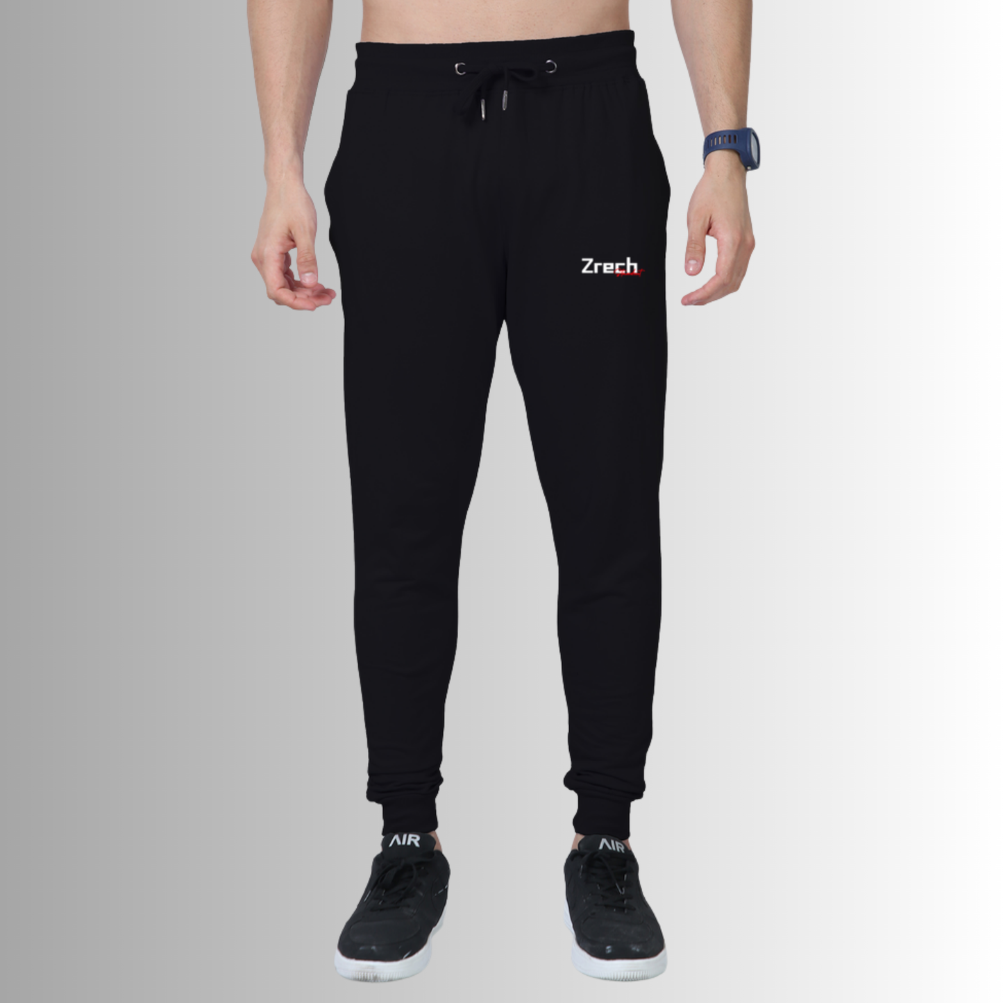Zrech Classic Black Joggers - Effortless Style & Comfort